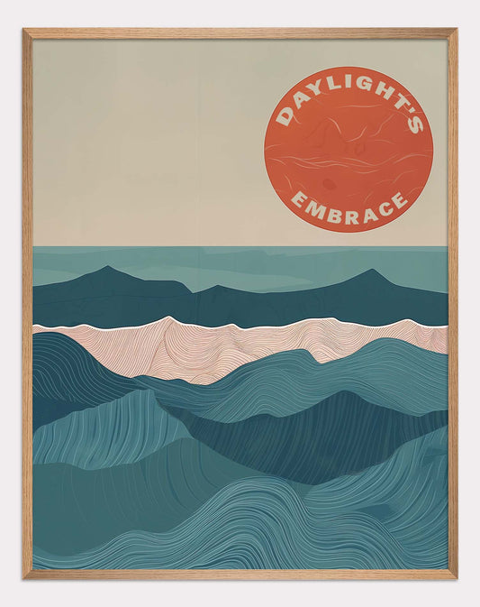 Poster titled 'Embrace the Light Poster' from ArtDarts