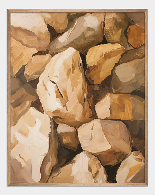 Poster titled 'Stones of Unbreakable Poster' from ArtDarts