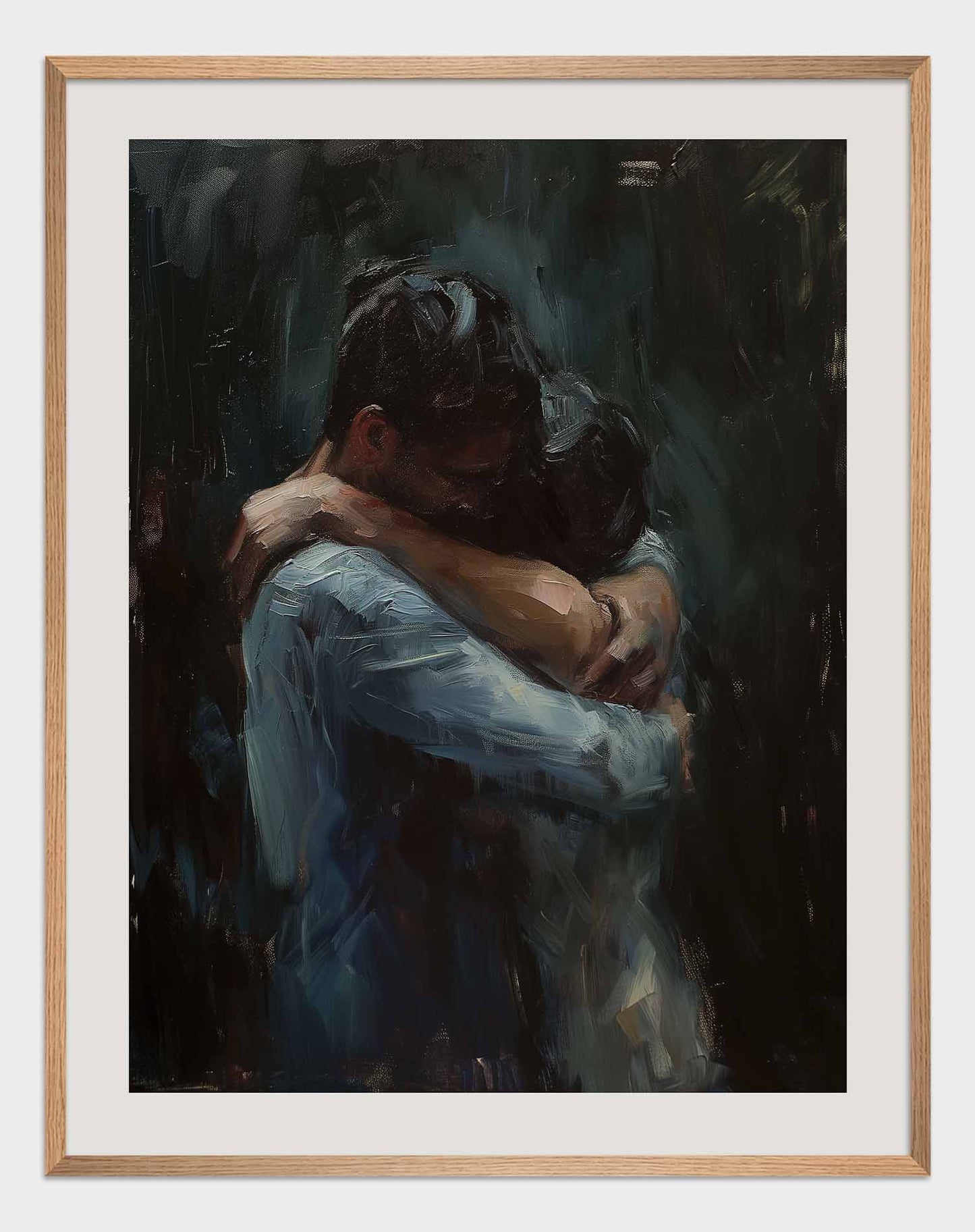 Poster titled 'Breath.Love. Feel Poster' from ArtDarts