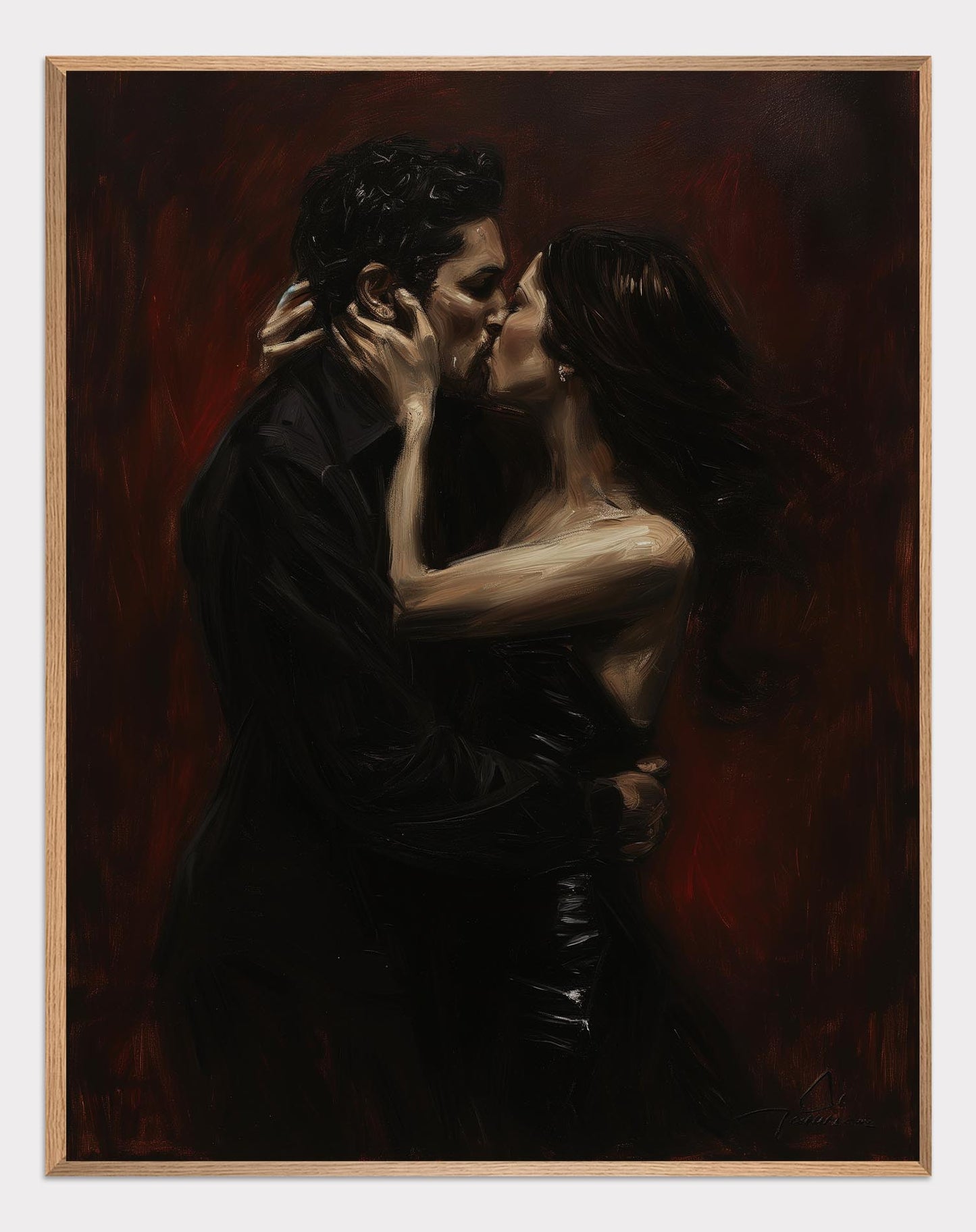 Poster titled 'In Love with a Head Poster' from ArtDarts