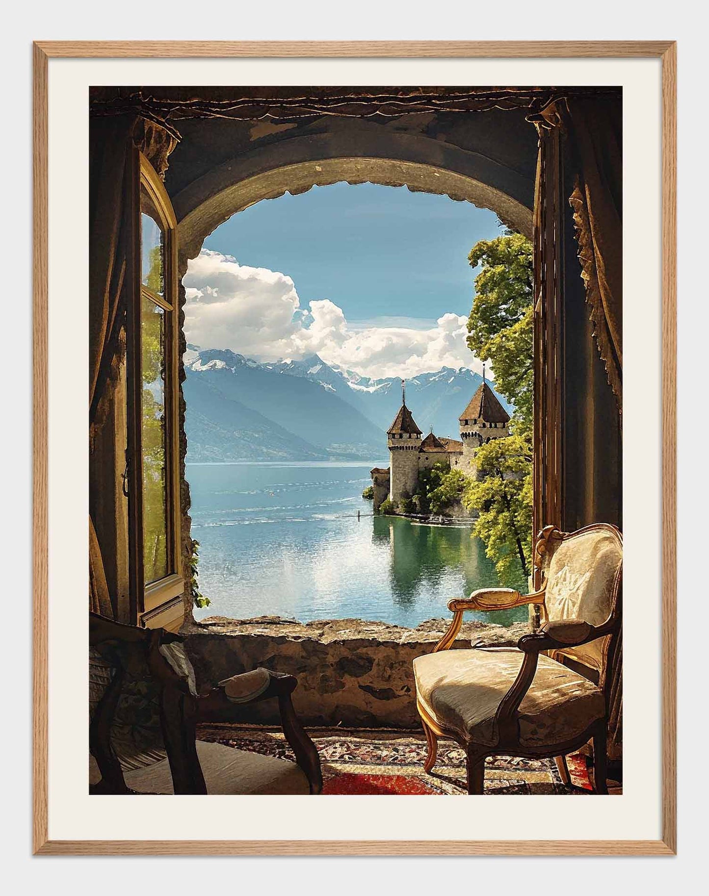 Poster titled 'Beyond the horizon Poster' from ArtDarts
