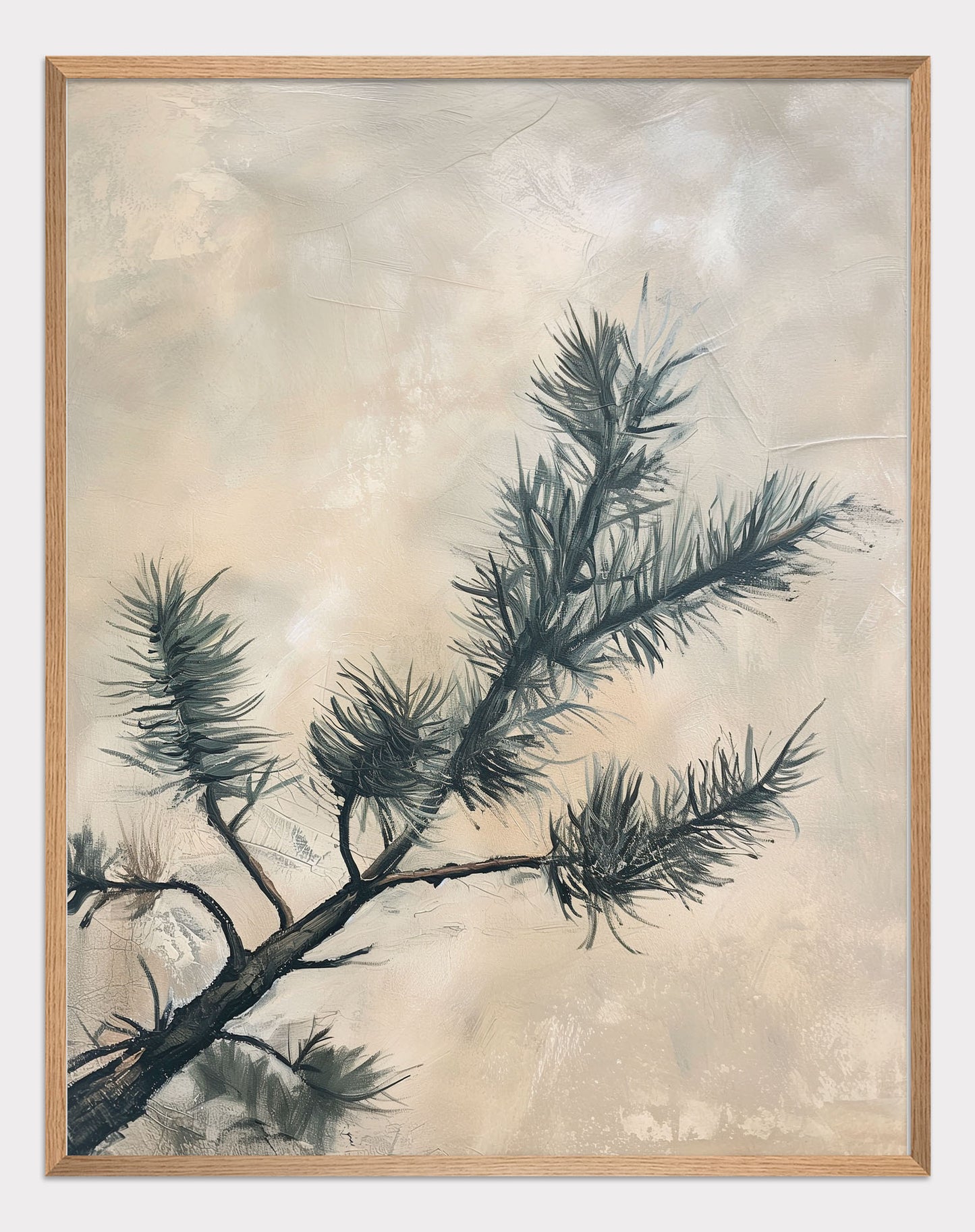 Poster titled 'Coniferous branch Poster' from ArtDarts