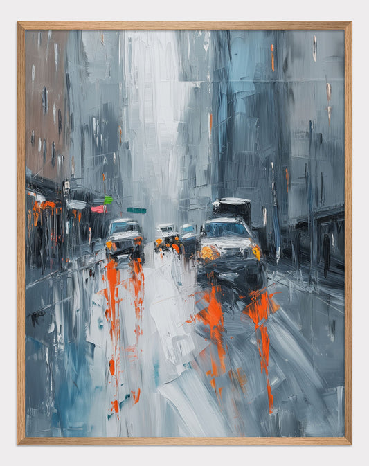 Poster titled 'Rainy City Poster' from ArtDarts