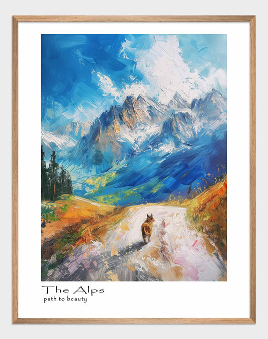 Poster titled 'Path to Beauty Poster' from ArtDarts