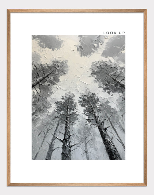Poster titled 'Look Up Poster' from ArtDarts