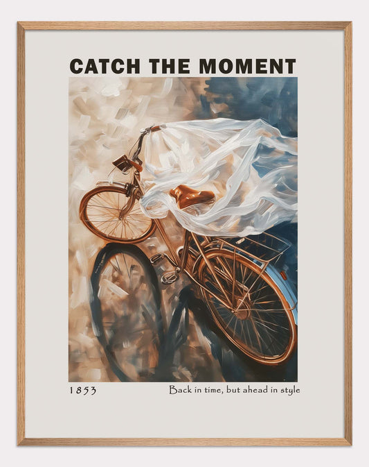 Poster titled 'Old Bicycle Poster' from ArtDarts
