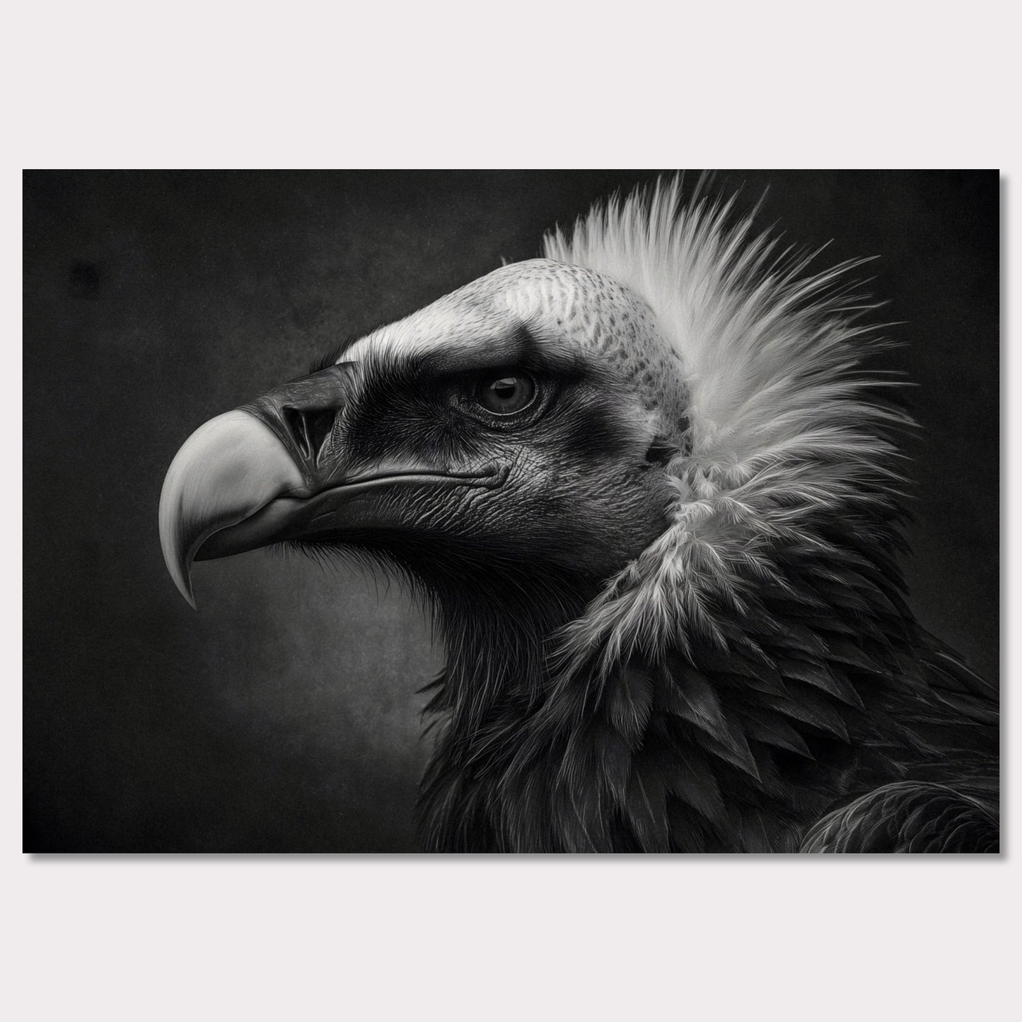 Poster titled 'The gaze of a vulture' from ArtDarts