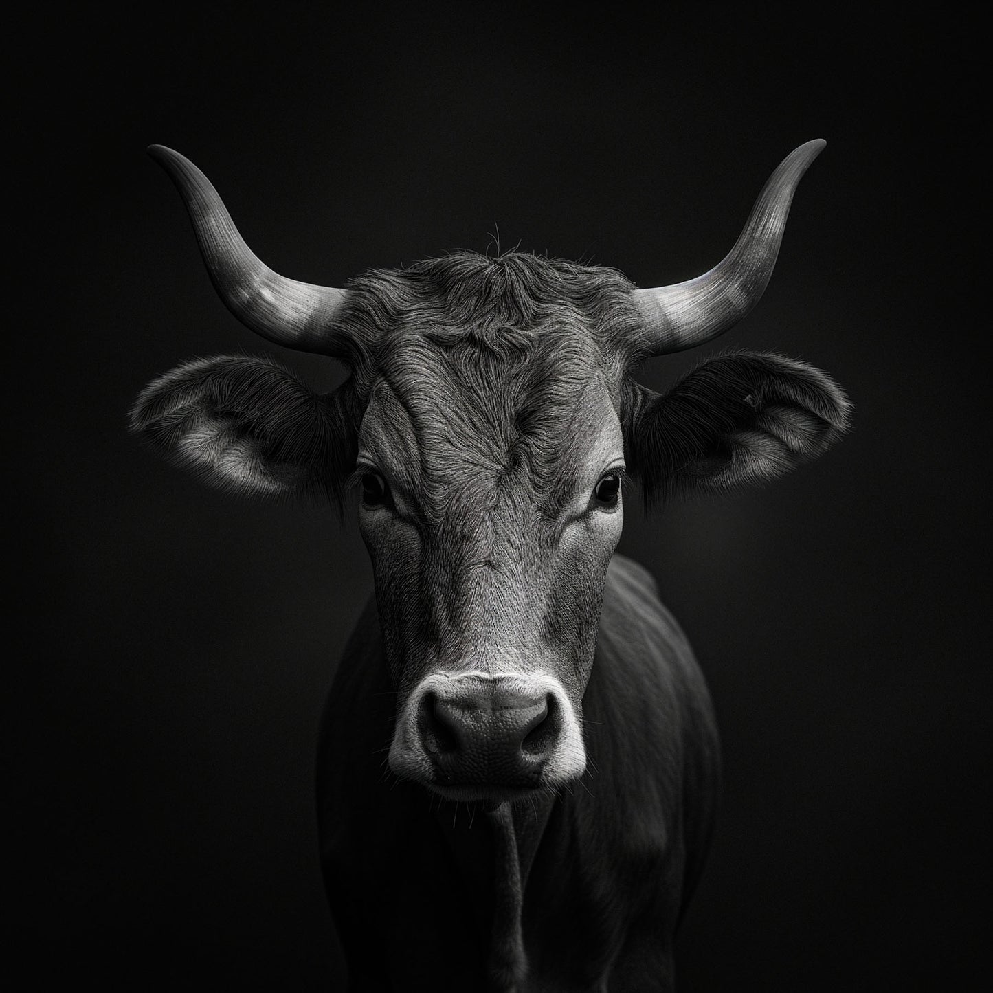 Poster titled 'The charisma of a cow Poster' from ArtDarts