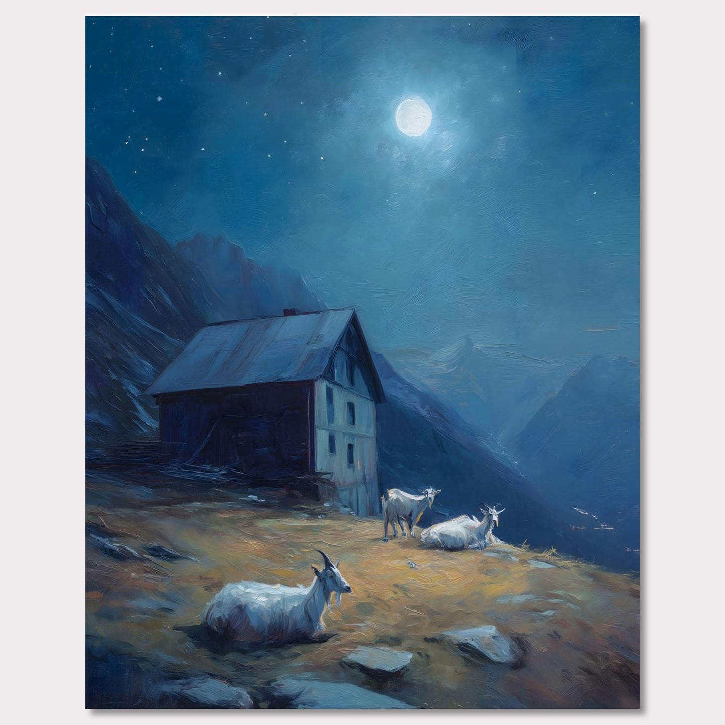 Poster titled 'Alps Milkroad' from ArtDarts