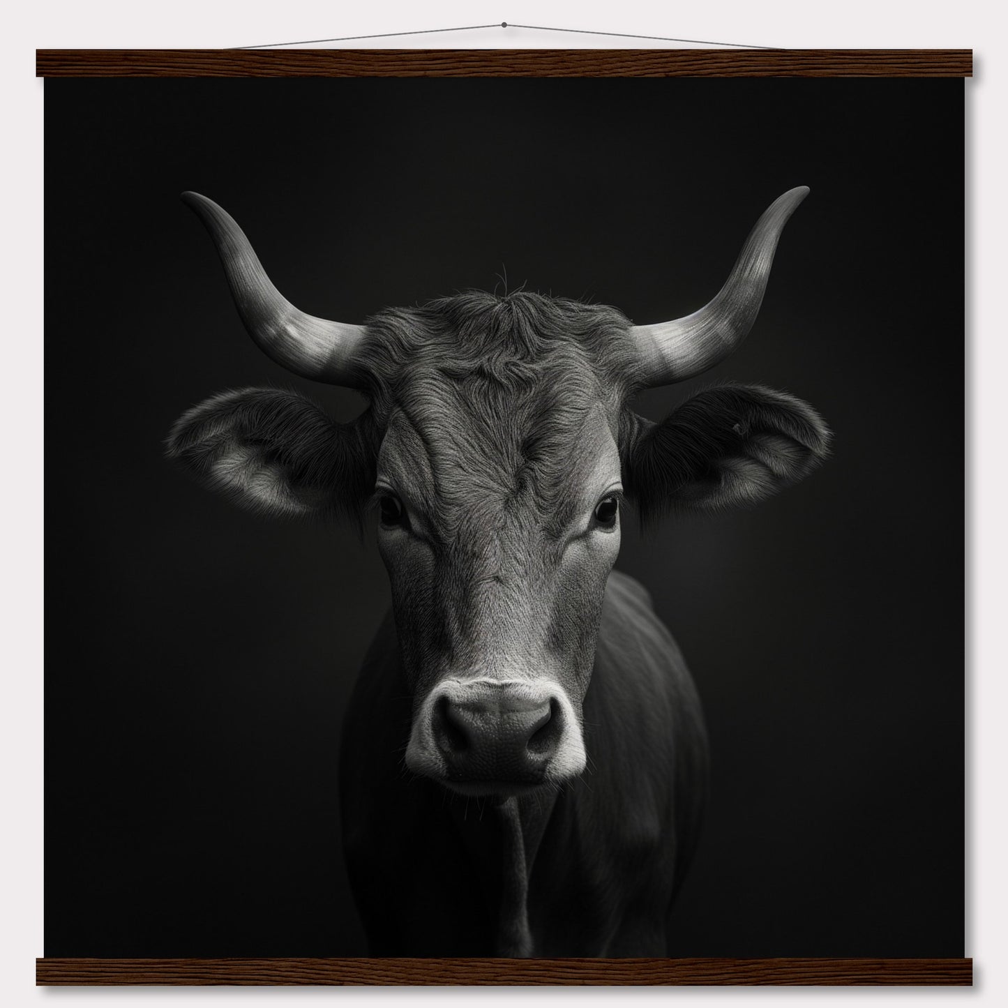 Poster titled 'The charisma of a cow Poster' from ArtDarts