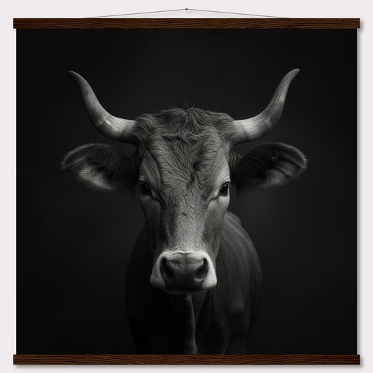 Poster titled 'The charisma of a cow Poster' from ArtDarts