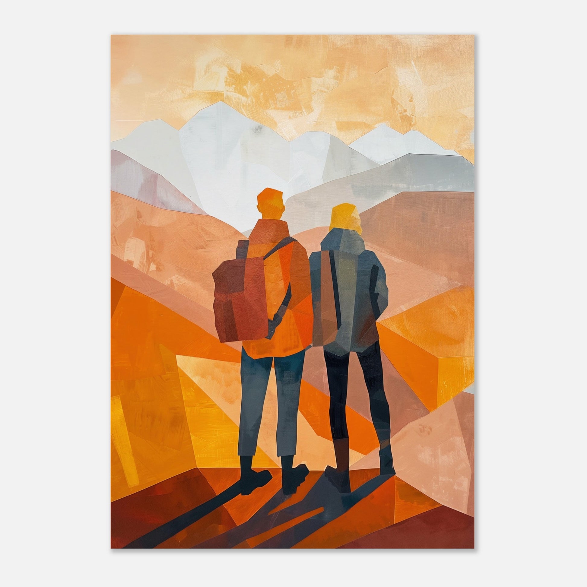 Poster titled 'Memories at the Summit' from ArtDarts