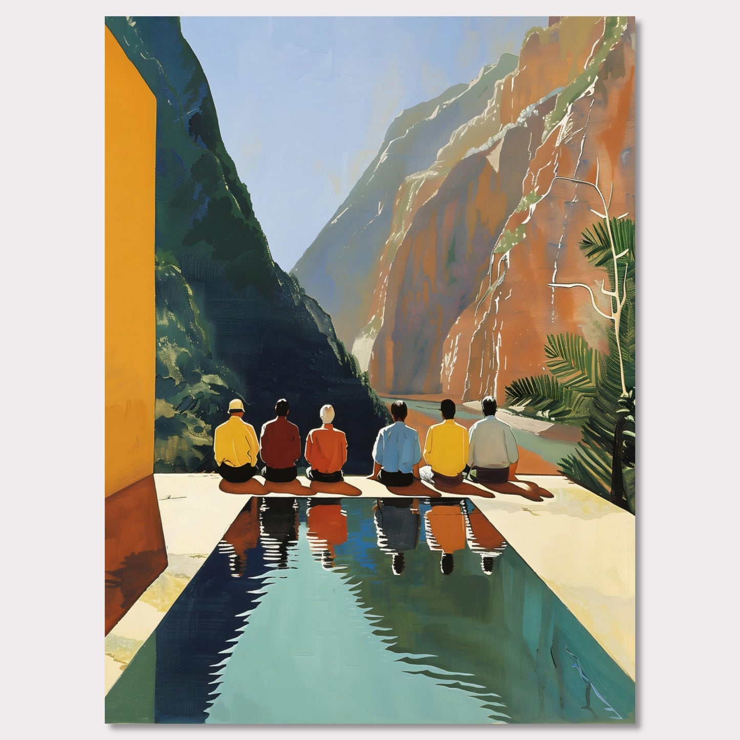 Poster titled 'Reflection of Silence' from ArtDarts