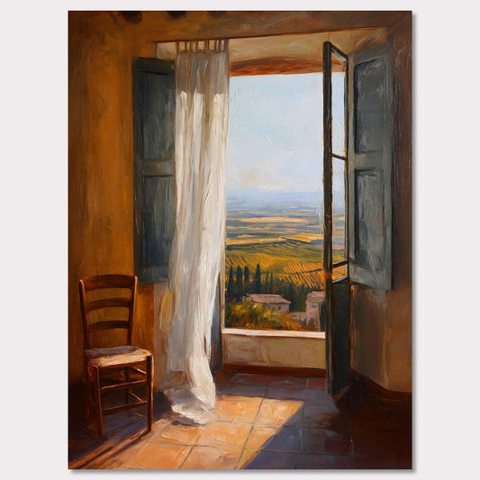 Poster titled 'Tuscan Lightfall' from ArtDarts