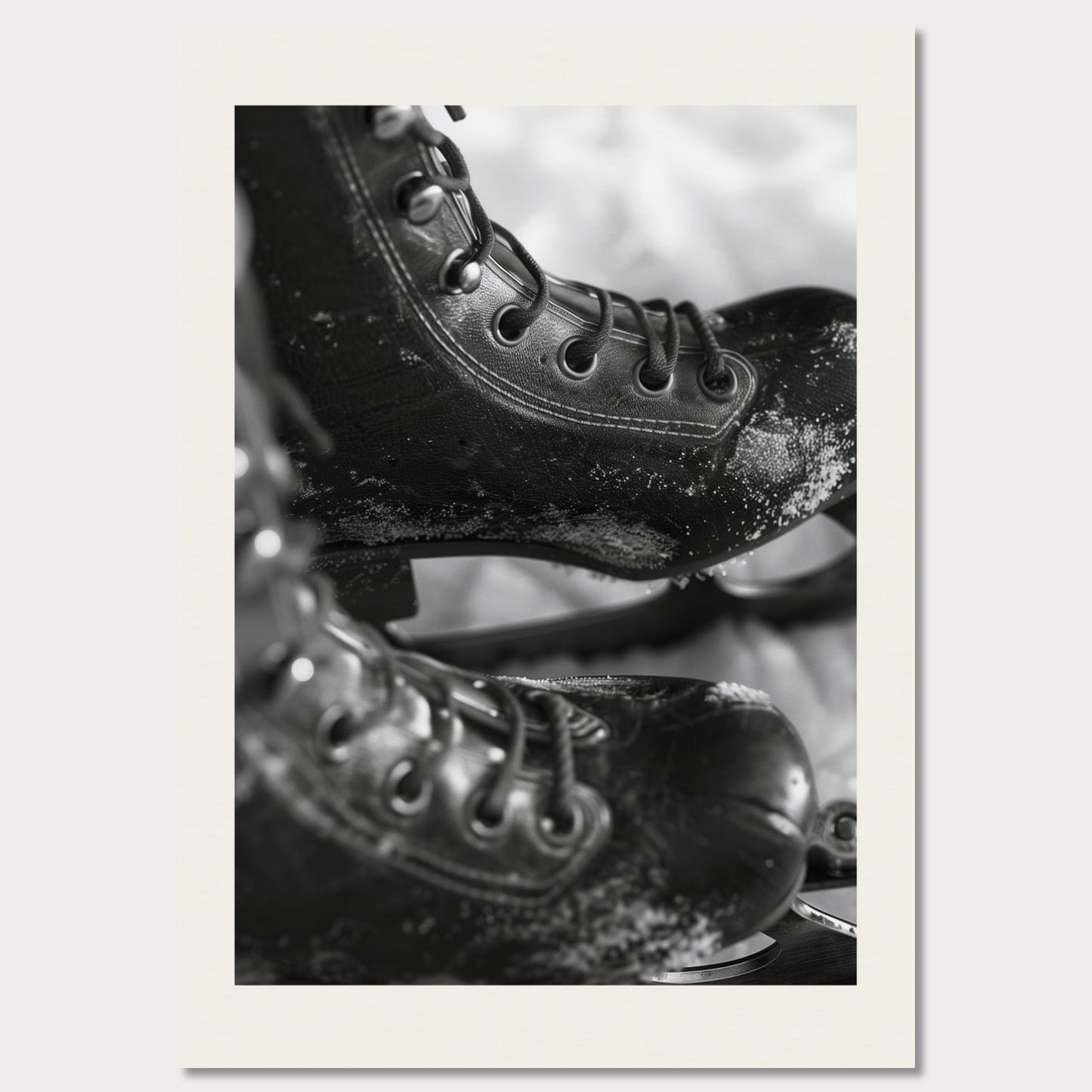 Poster titled 'Vintage Skates' from ArtDarts