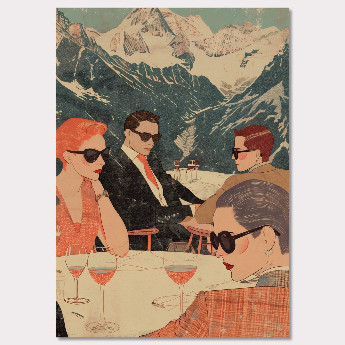 Poster titled 'Elegant Escape' from ArtDarts