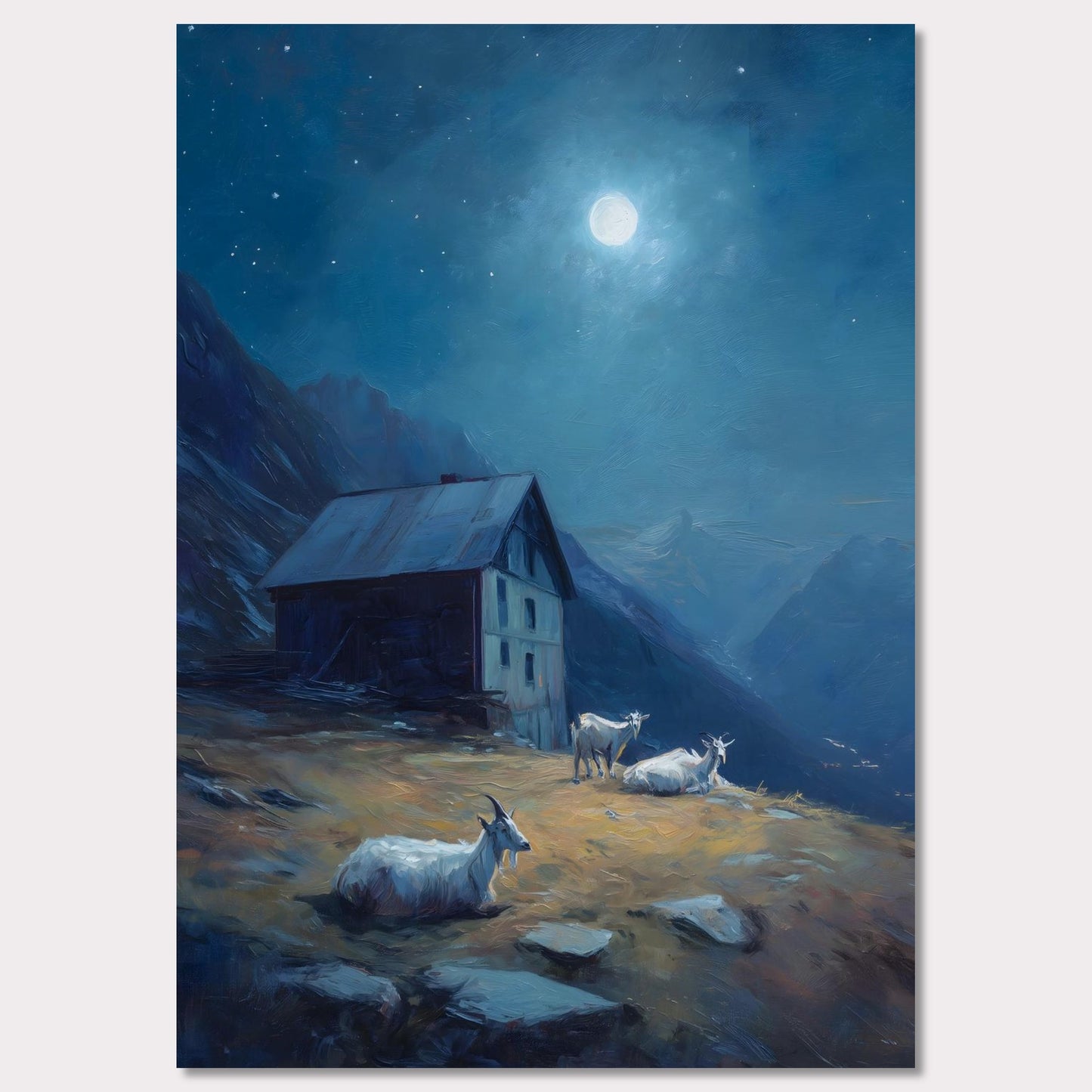 Poster titled 'Alps Milkroad' from ArtDarts