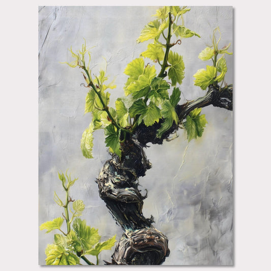 Poster titled 'Vine Awakening, Alpine Wall' from ArtDarts
