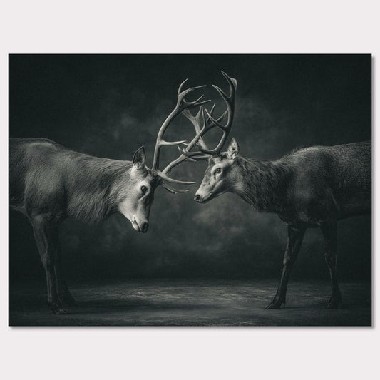 Poster titled 'The ritual of stags' from ArtDarts