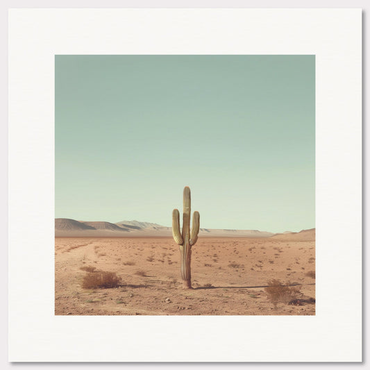 Poster titled 'Solitary Sentine' from ArtDarts