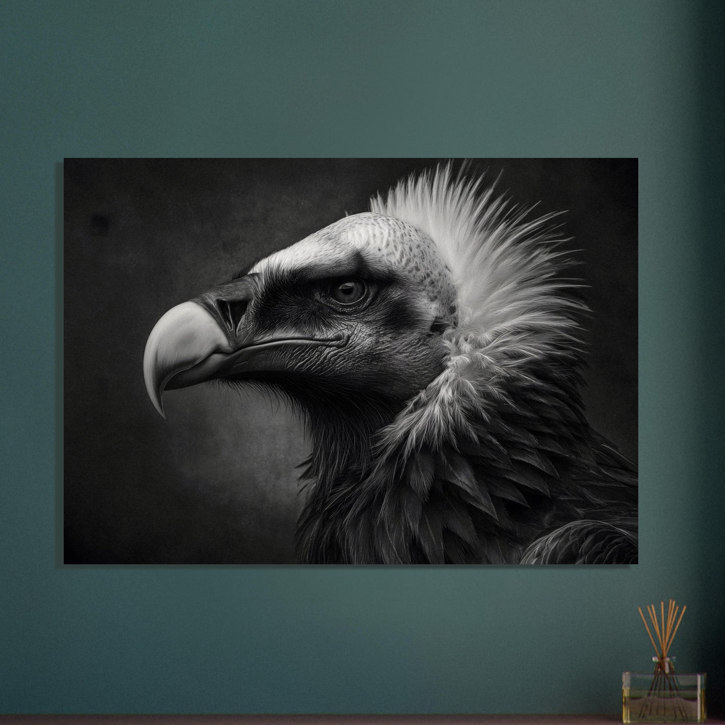 Poster titled 'The gaze of a vulture' from ArtDarts