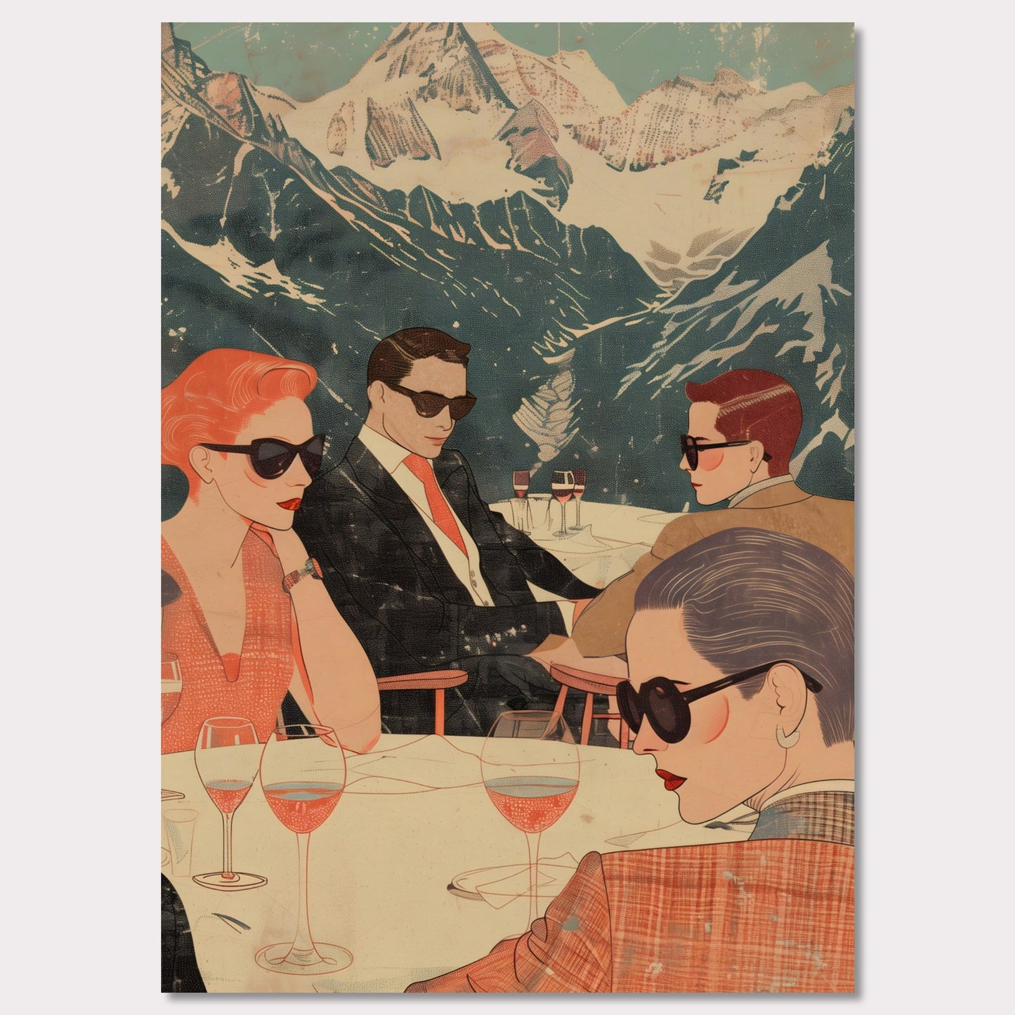 Poster titled 'Elegant Escape' from ArtDarts