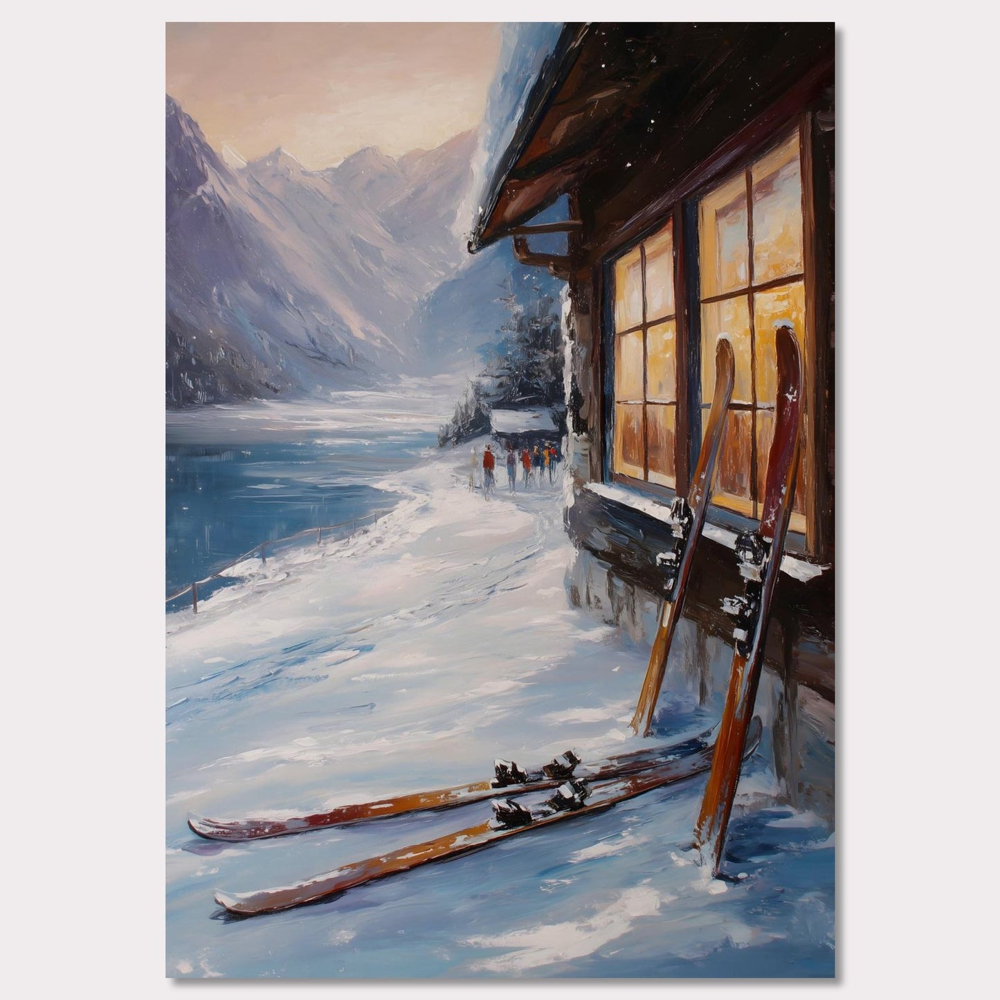 Poster titled 'Alps Après' from ArtDarts