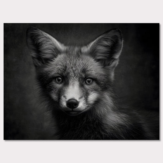 Poster titled 'The charm of a fox' from ArtDarts