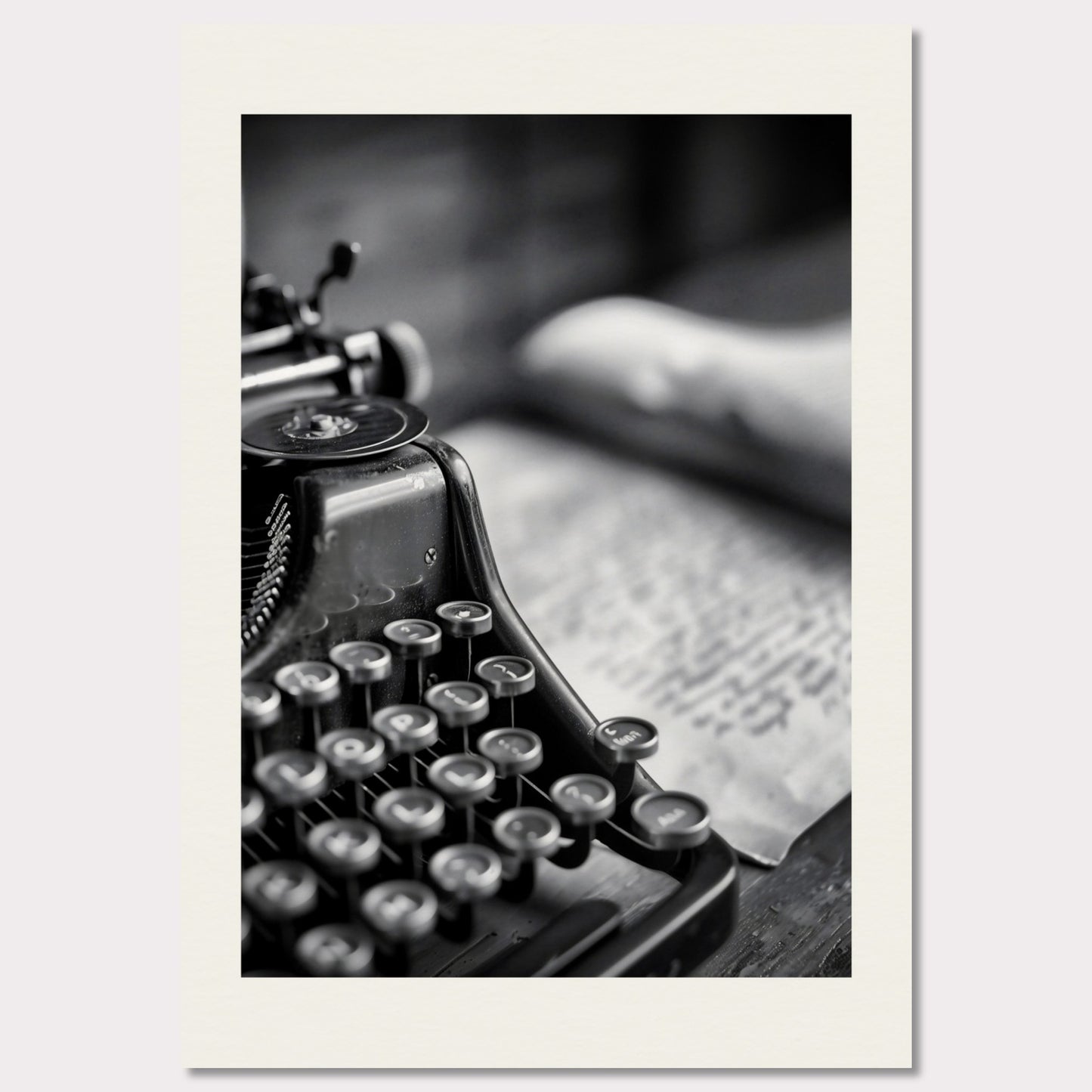 Poster titled 'Written Echoes' from ArtDarts
