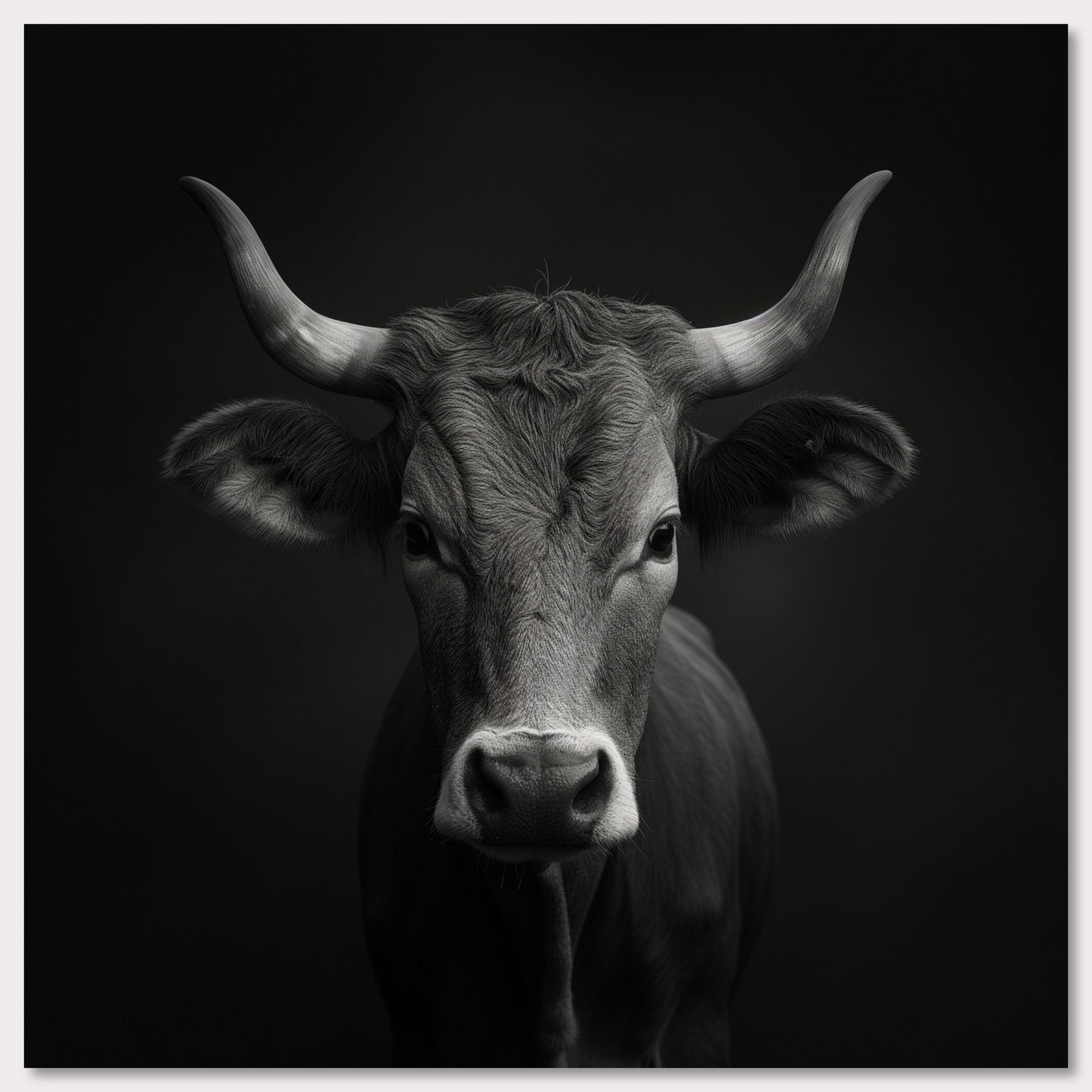 Poster titled 'The charisma of a cow Poster' from ArtDarts