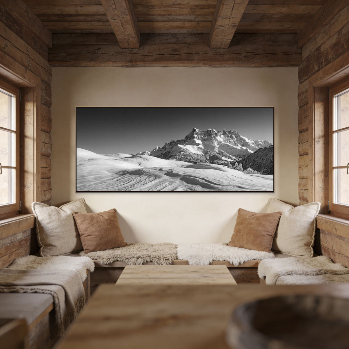 Alu-Dibond Wall Art for Chalets and Hotels