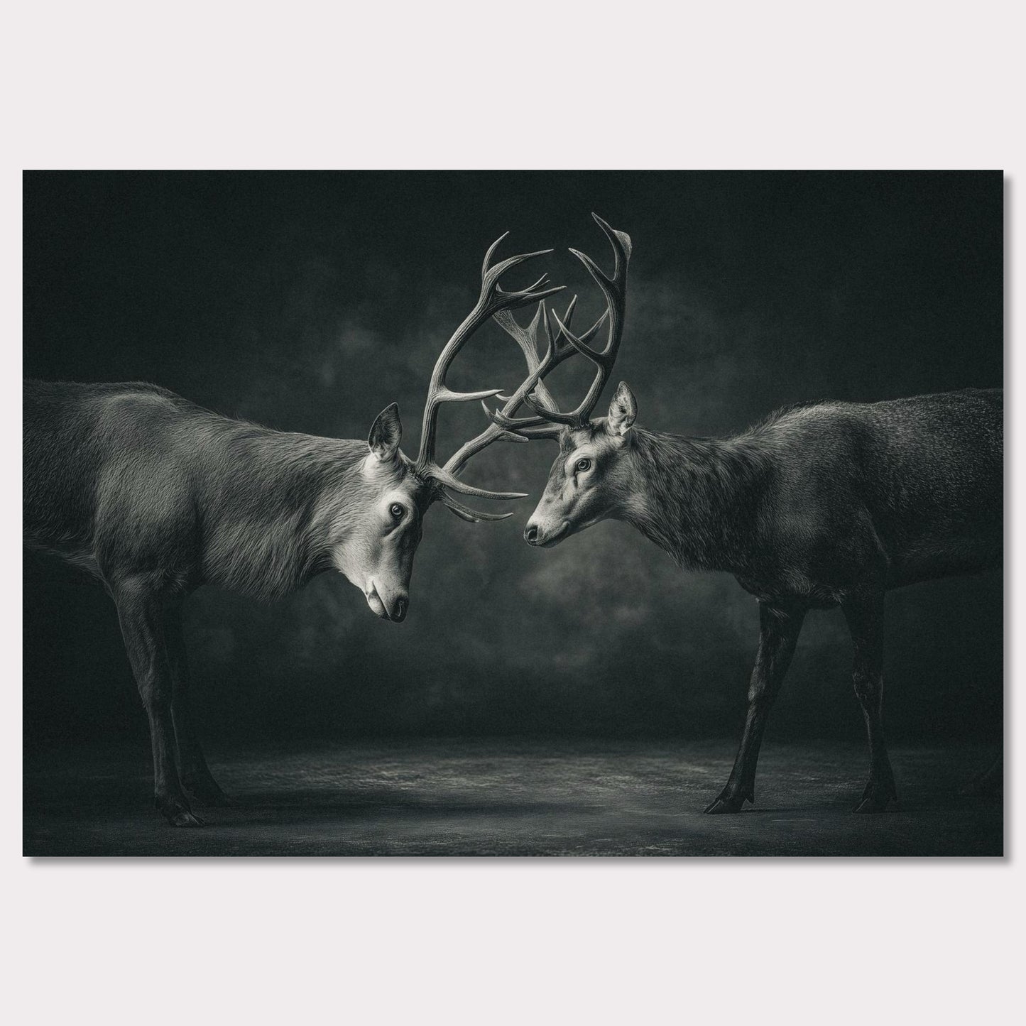 Poster titled 'The ritual of stags' from ArtDarts