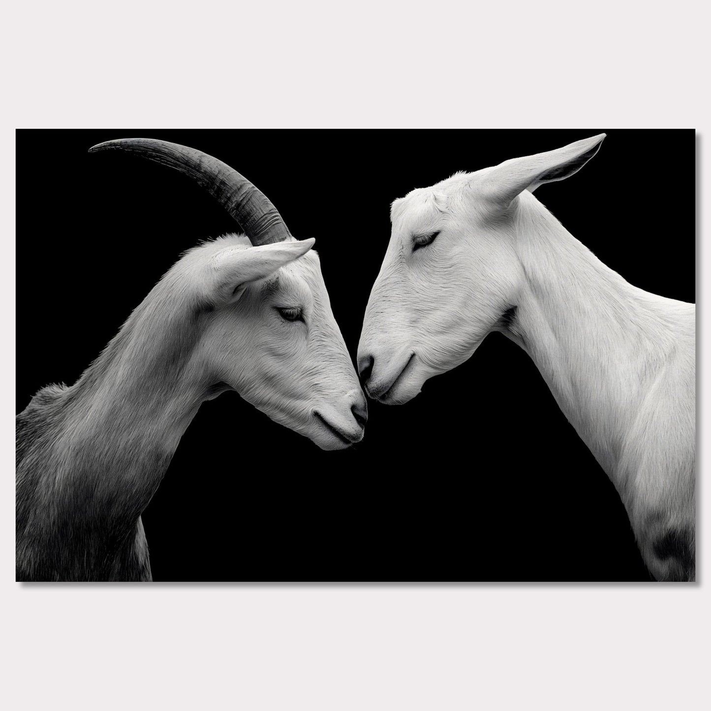Poster titled 'The bond of goats' from ArtDarts