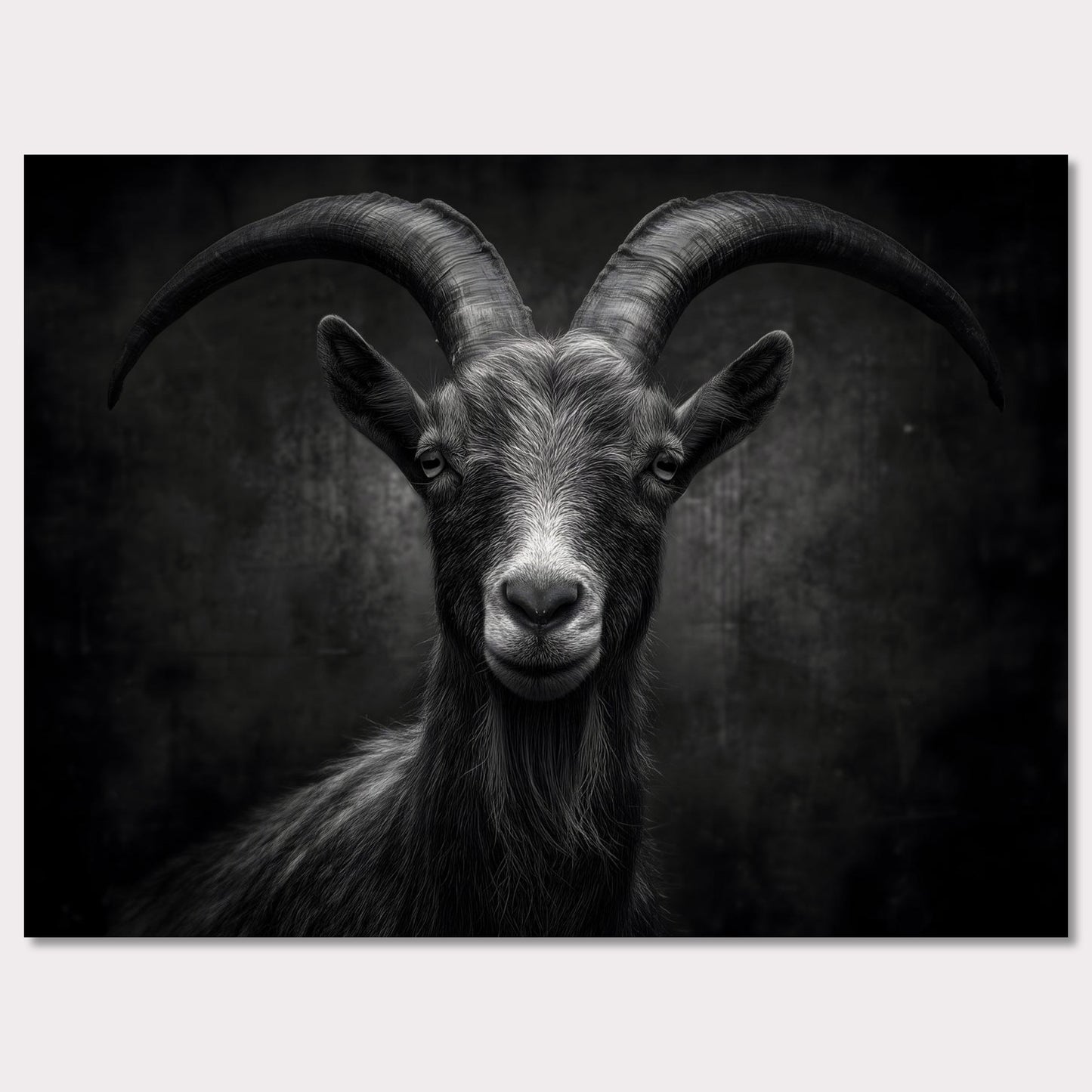 Poster titled 'The character of a goat' from ArtDarts
