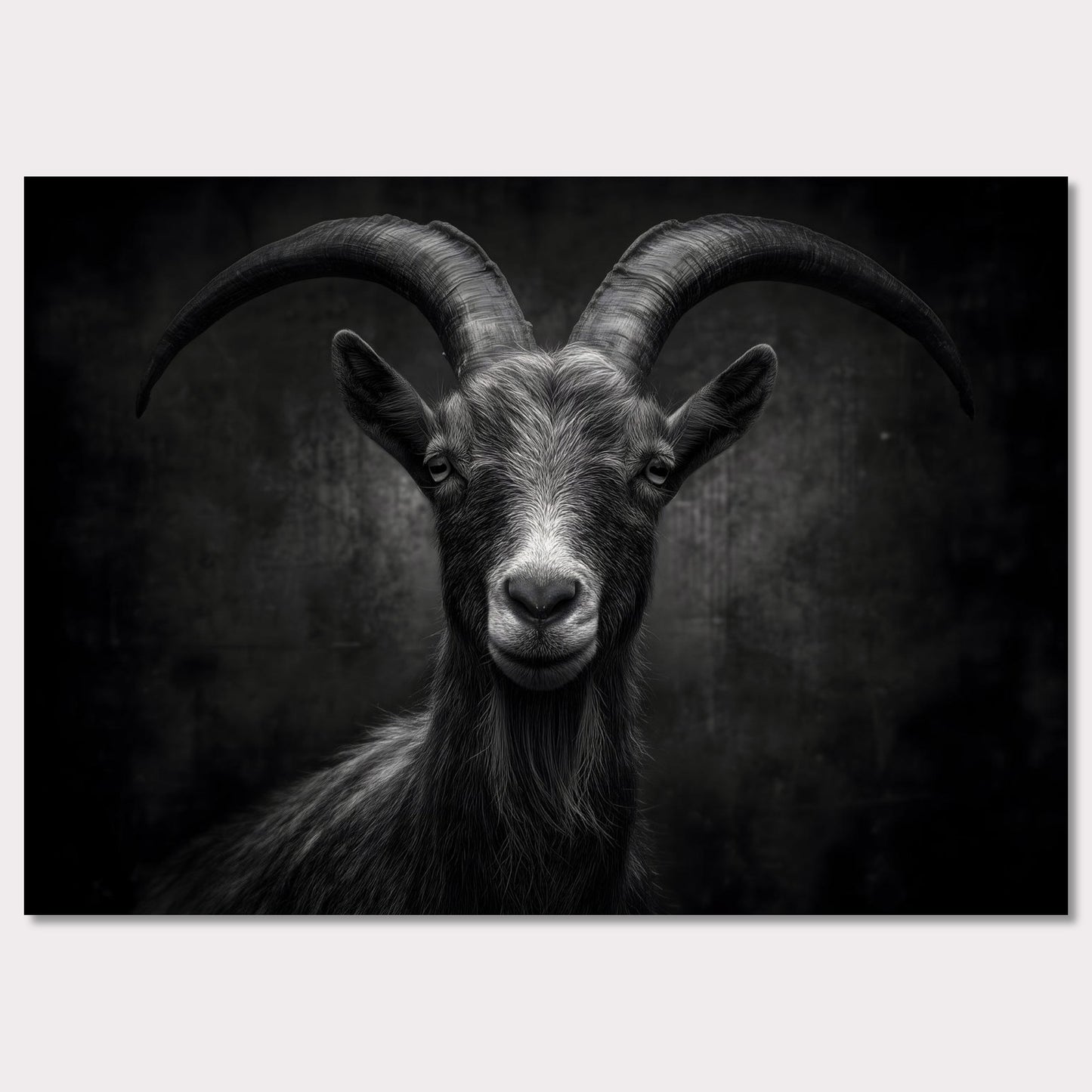 Poster titled 'The character of a goat' from ArtDarts