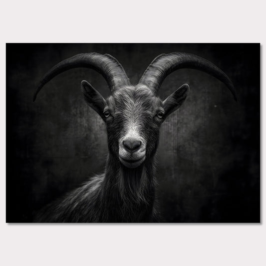 Poster titled 'The character of a goat' from ArtDarts