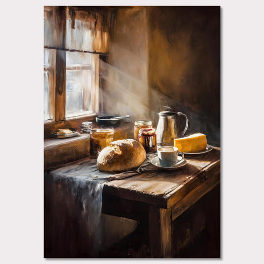 Poster titled 'Loaf and Lightbeam' from ArtDarts