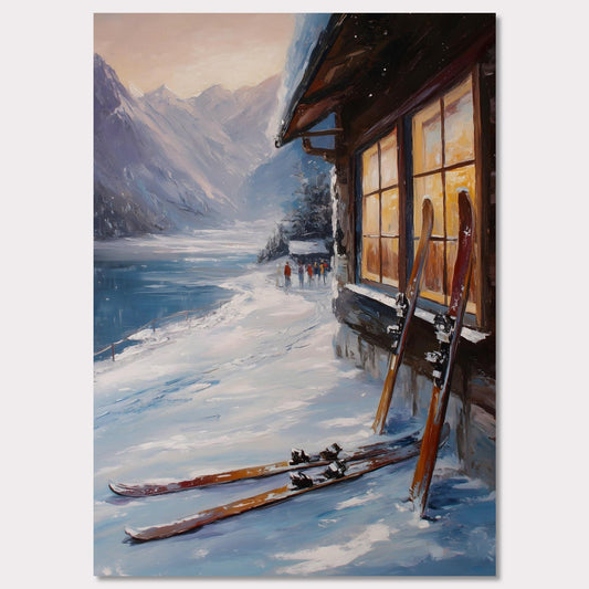 Poster titled 'Alps Après' from ArtDarts