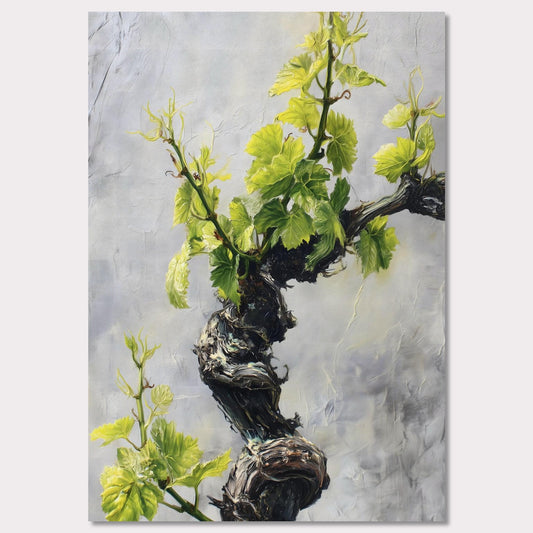 Poster titled 'Vine Awakening, Alpine Wall' from ArtDarts