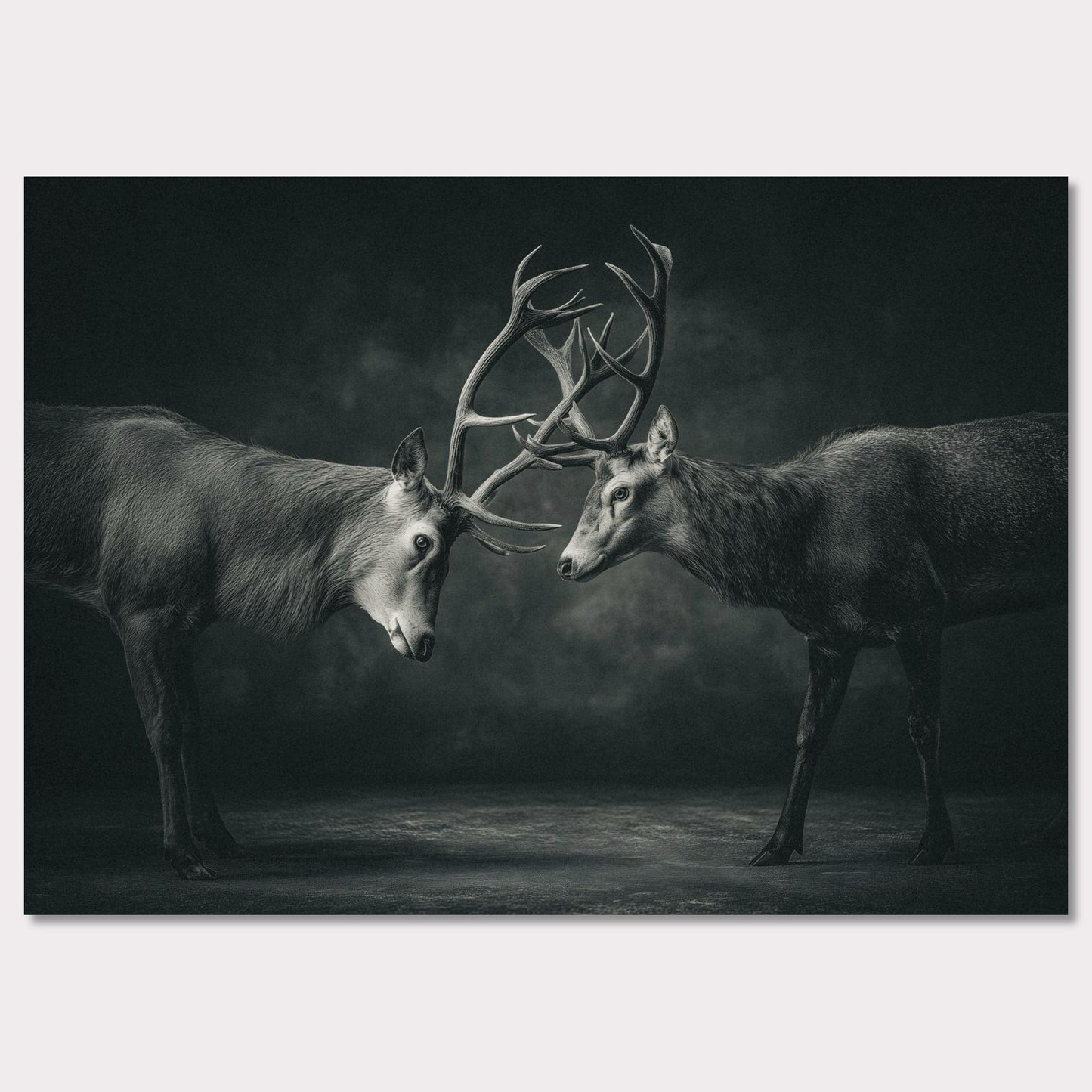 Poster titled 'The ritual of stags' from ArtDarts