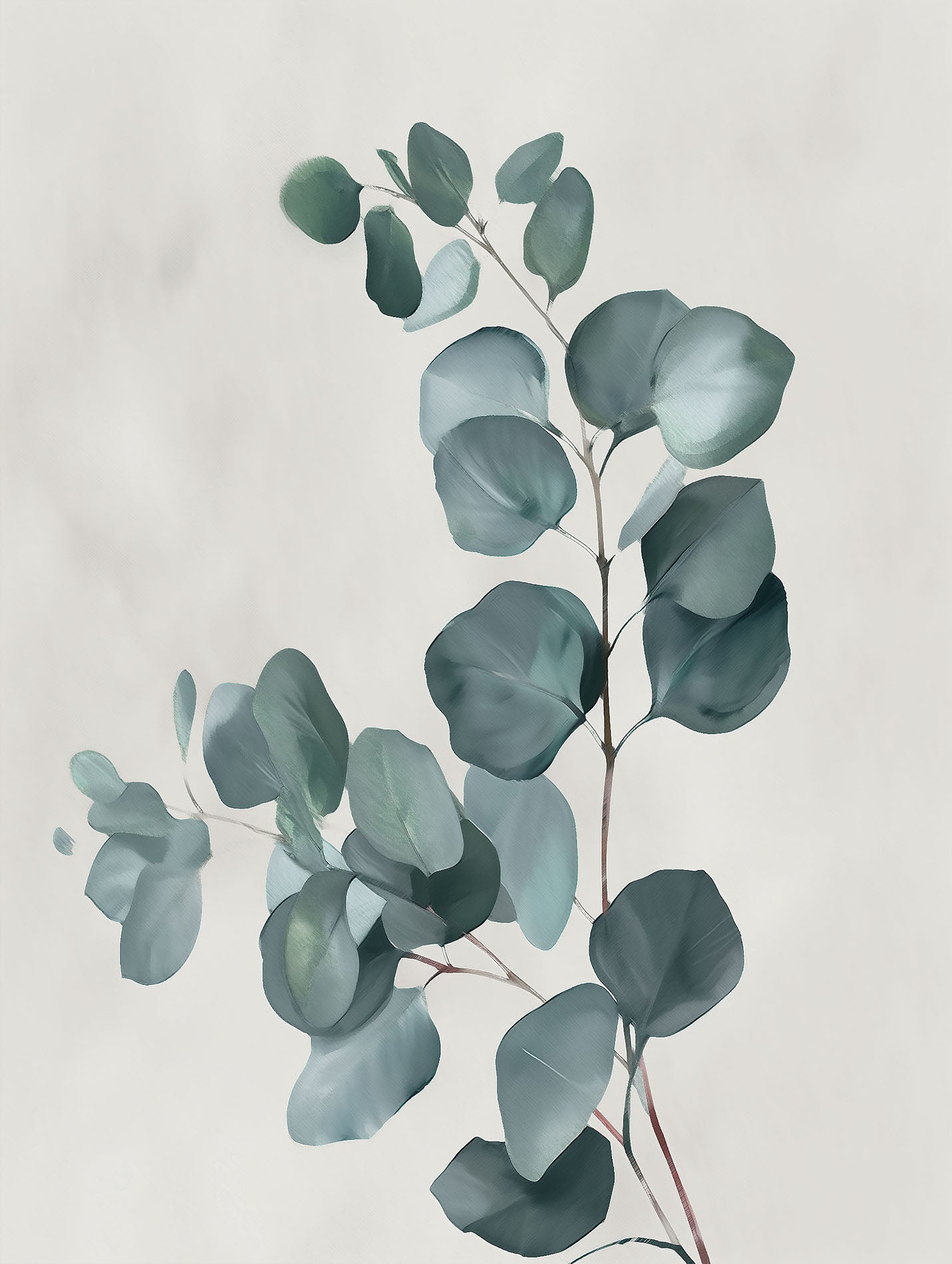 Eucalyptus Branch Poster - ArtDarts poster