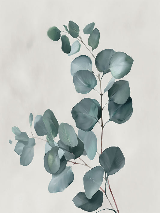 Eucalyptus Branch Poster - ArtDarts poster