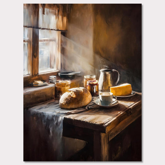 Poster titled 'Loaf and Lightbeam' from ArtDarts