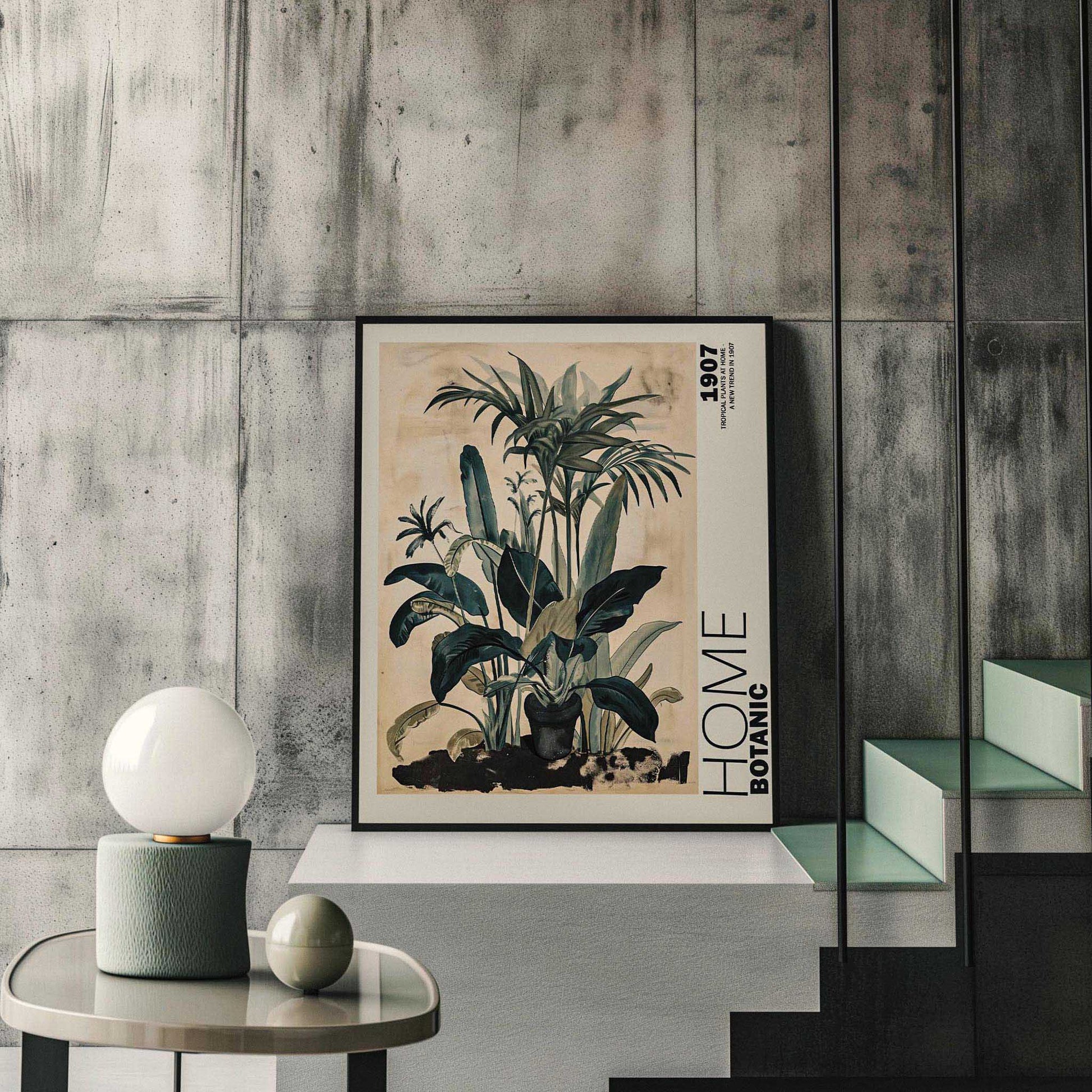 Tropical Composition Poster - ArtDarts poster