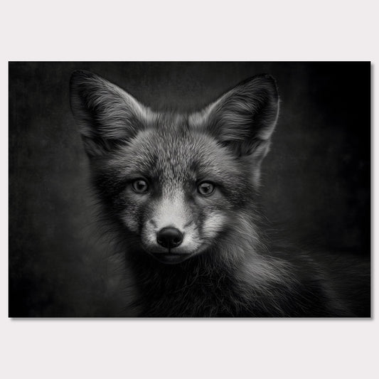 Poster titled 'The charm of a fox' from ArtDarts