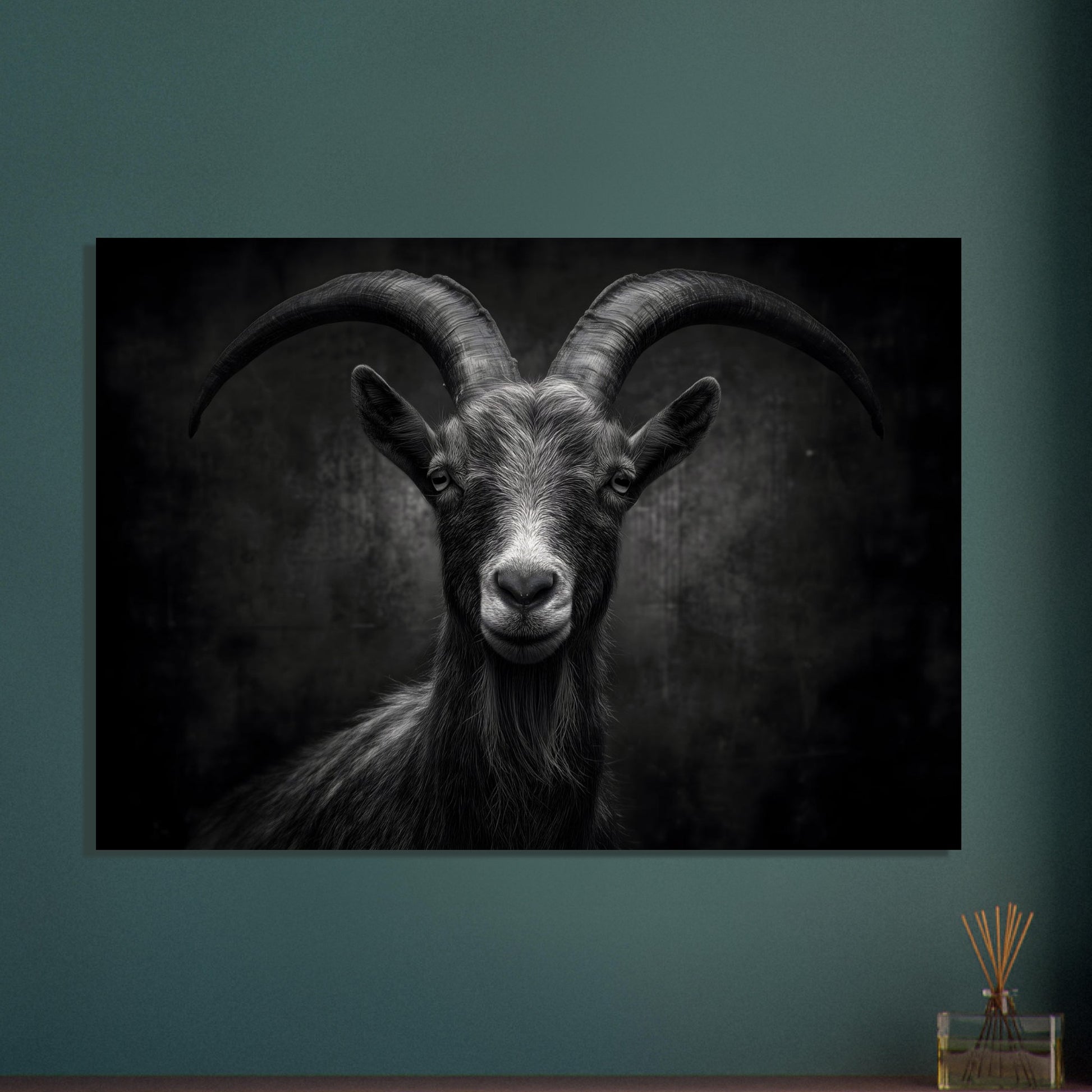 Poster titled 'The character of a goat' from ArtDarts