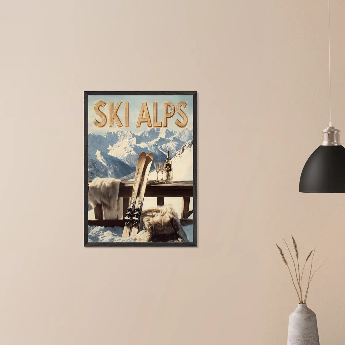 Alpine Ski Escape - Poster