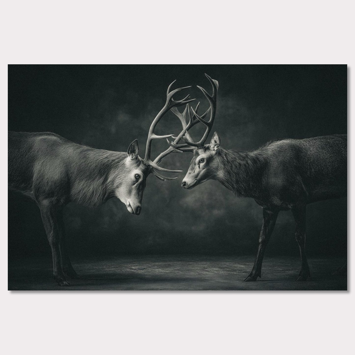 Poster titled 'The ritual of stags' from ArtDarts