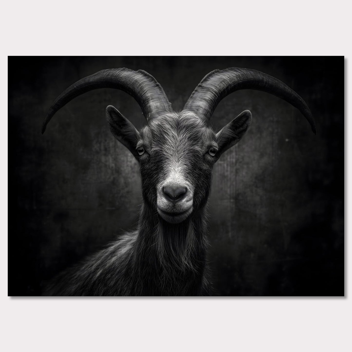 Poster titled 'The character of a goat' from ArtDarts