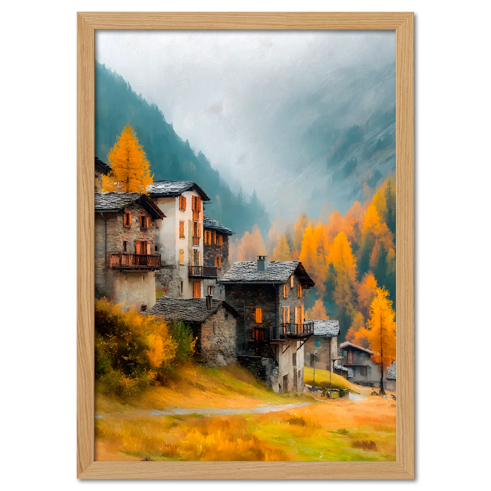 Alpenlichtfall - Poster 